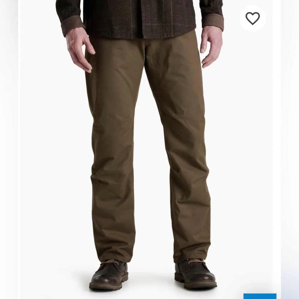 KUHL RYDR Exklusive Euro Twill Utility Pants Kanteen Style 5016 Men’s 40 x 30